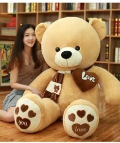 Creamy High Quality Big Gift Teddy Bear 4.5ft Soft And huggable