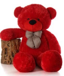 3.5ft Personalized Giant Teddy Bear In Red
