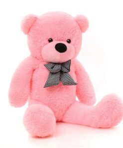 2.5ft Personalized Giant Teddy Bear In Pink