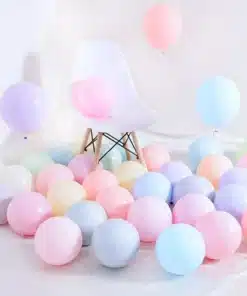 Macaron Pastel Colors Latex Balloons 10" Inch - Single color 50 Pcs