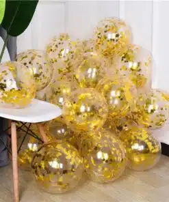 Confetti Balloons 12" Inch - Single Color 50 pcs Pack