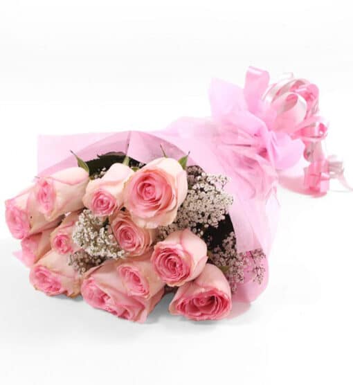 Pink Rose Flower Bouqet