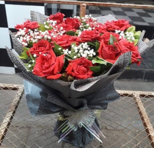 Red Briadle Bouquet