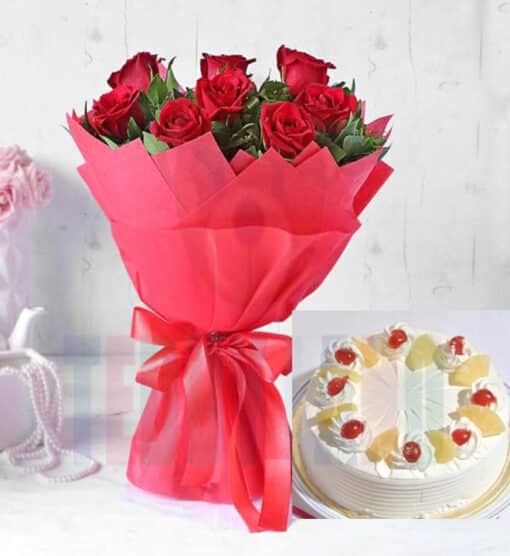 Cake With Flower