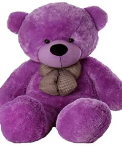 6.5ft Life Size Teddy & Hugs Giant Teddy Bear Purple